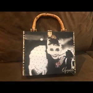Cigar box Audrey Hepburn purse